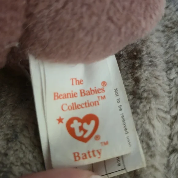 TY Beanie Baby Lot Goochy Bernie Batty Hippity Goatee Seamore 90s Vintage Set 8 - Picture 10 of 16